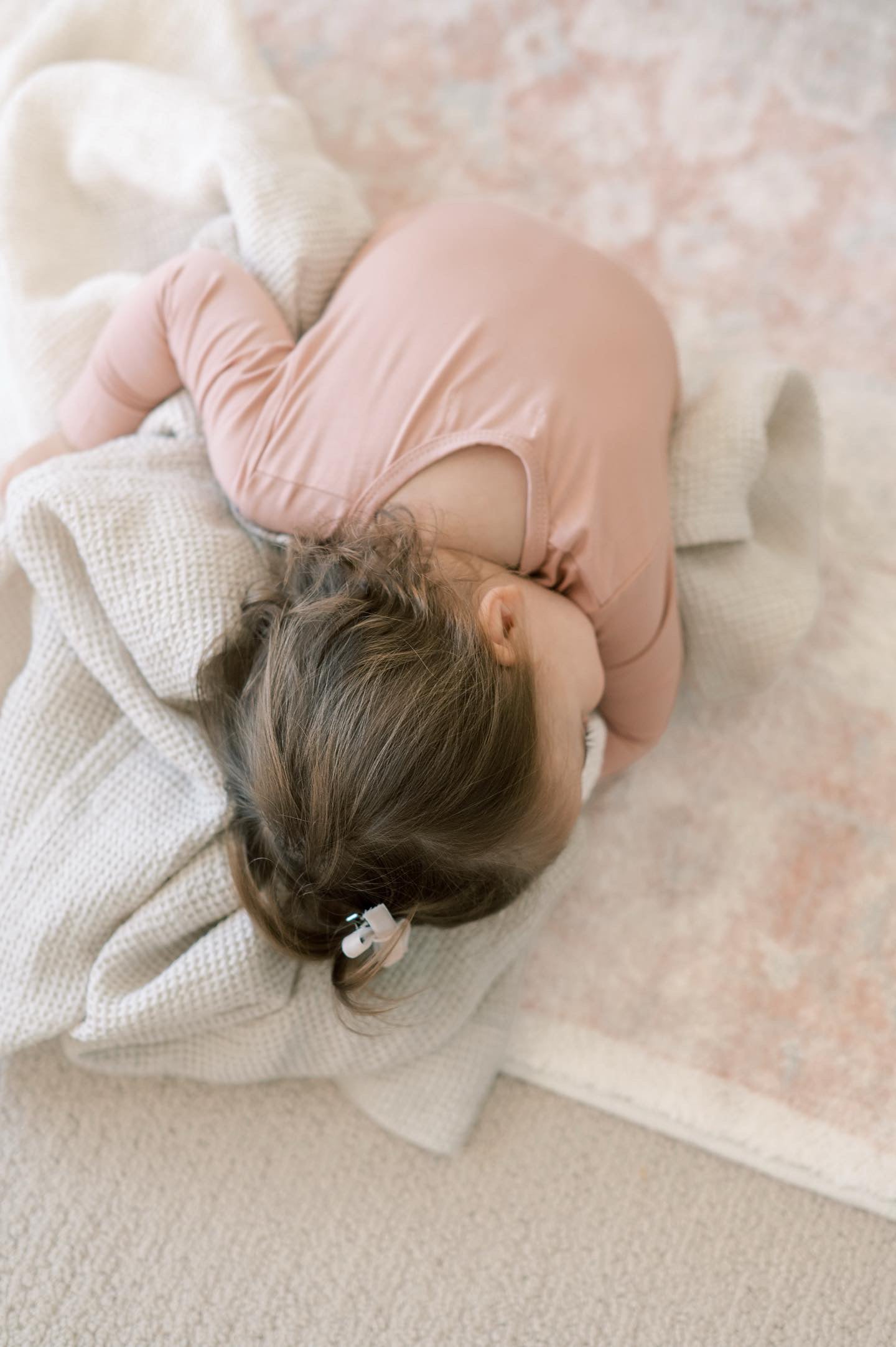 Waffle Linen Baby Blanket