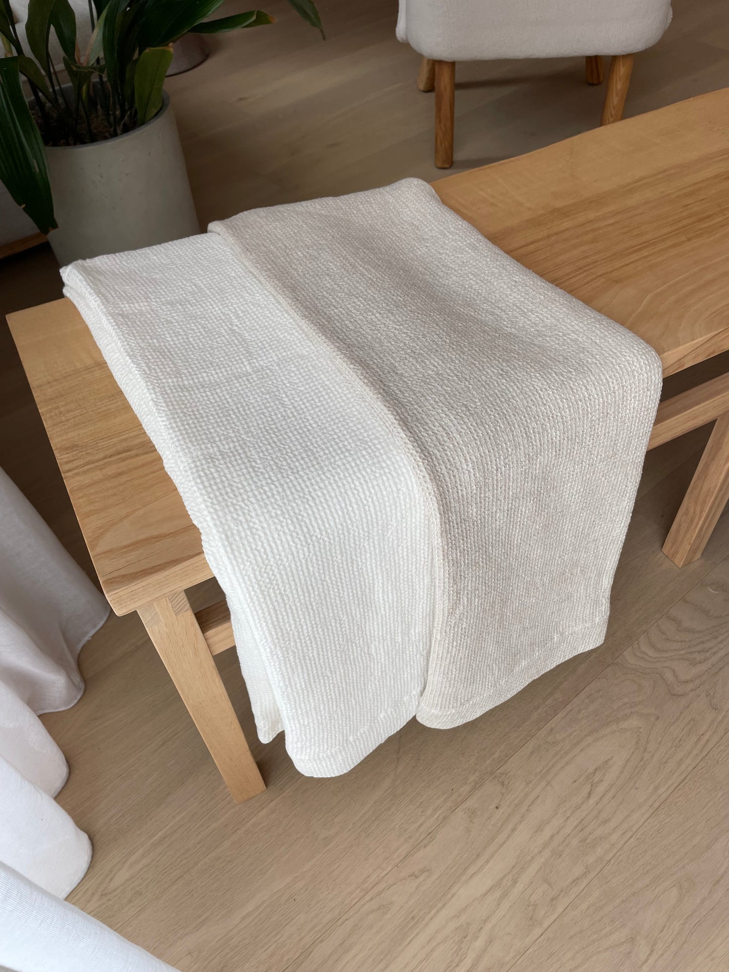 Waffle Linen Baby Blanket