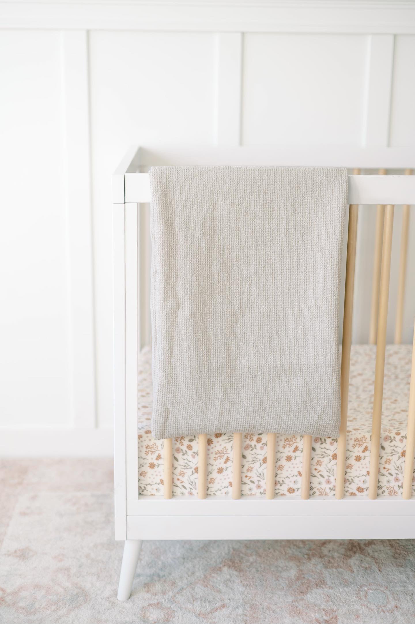 Waffle Linen Baby Blanket