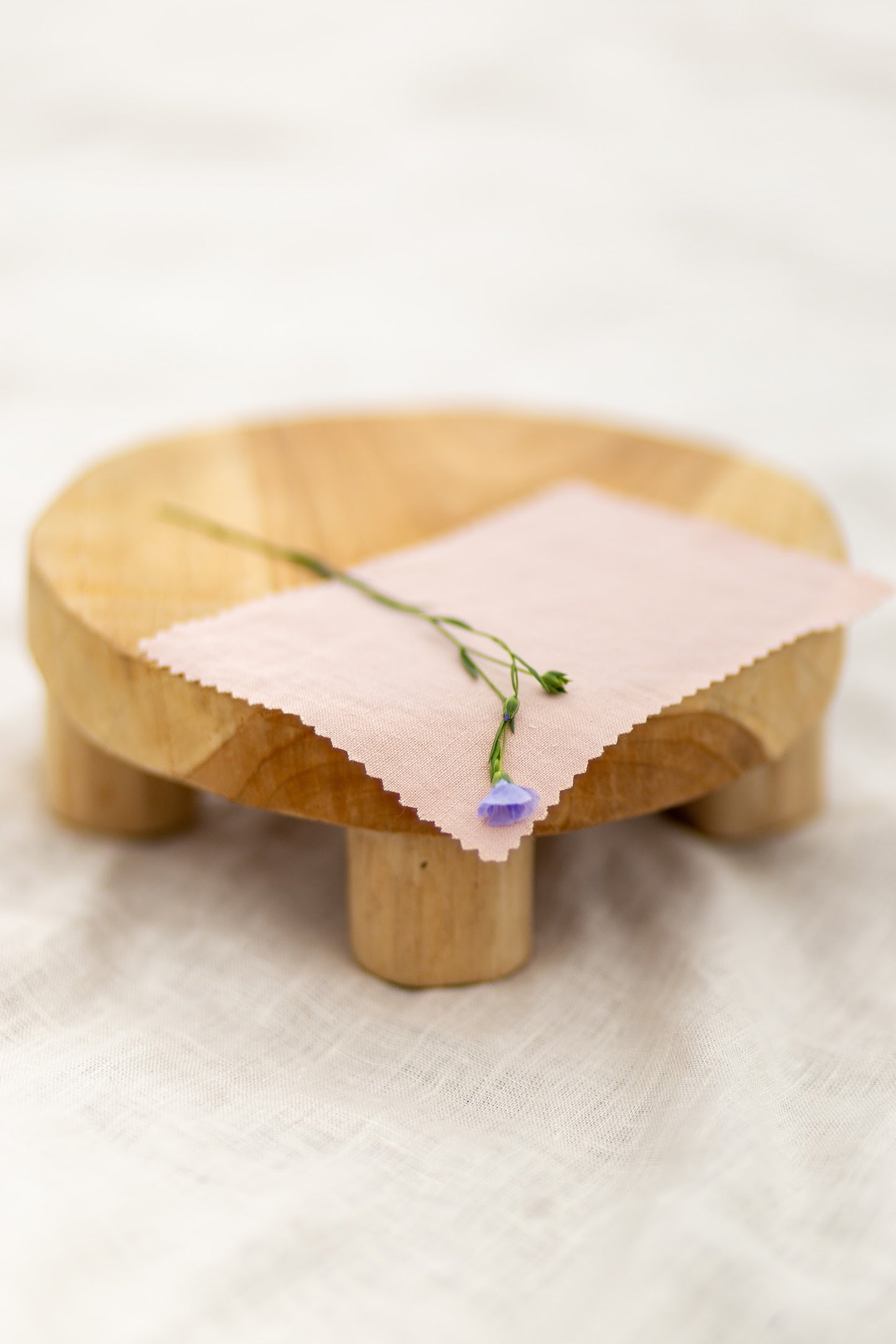 Flanged Linen Pillowcase