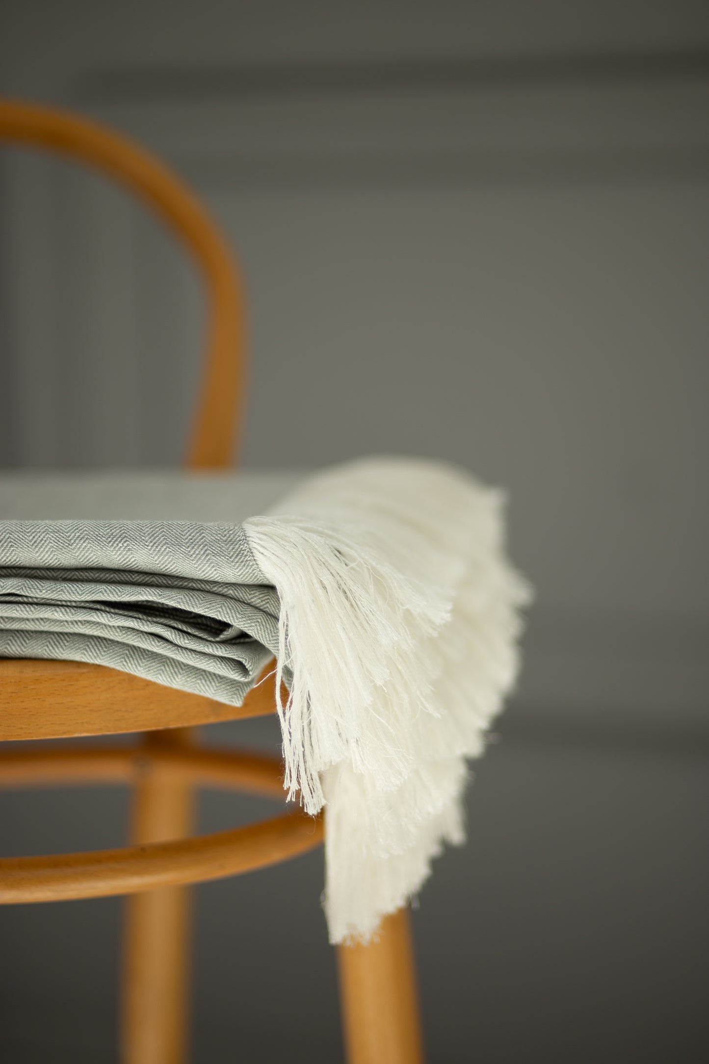 The Verde Linen Throw