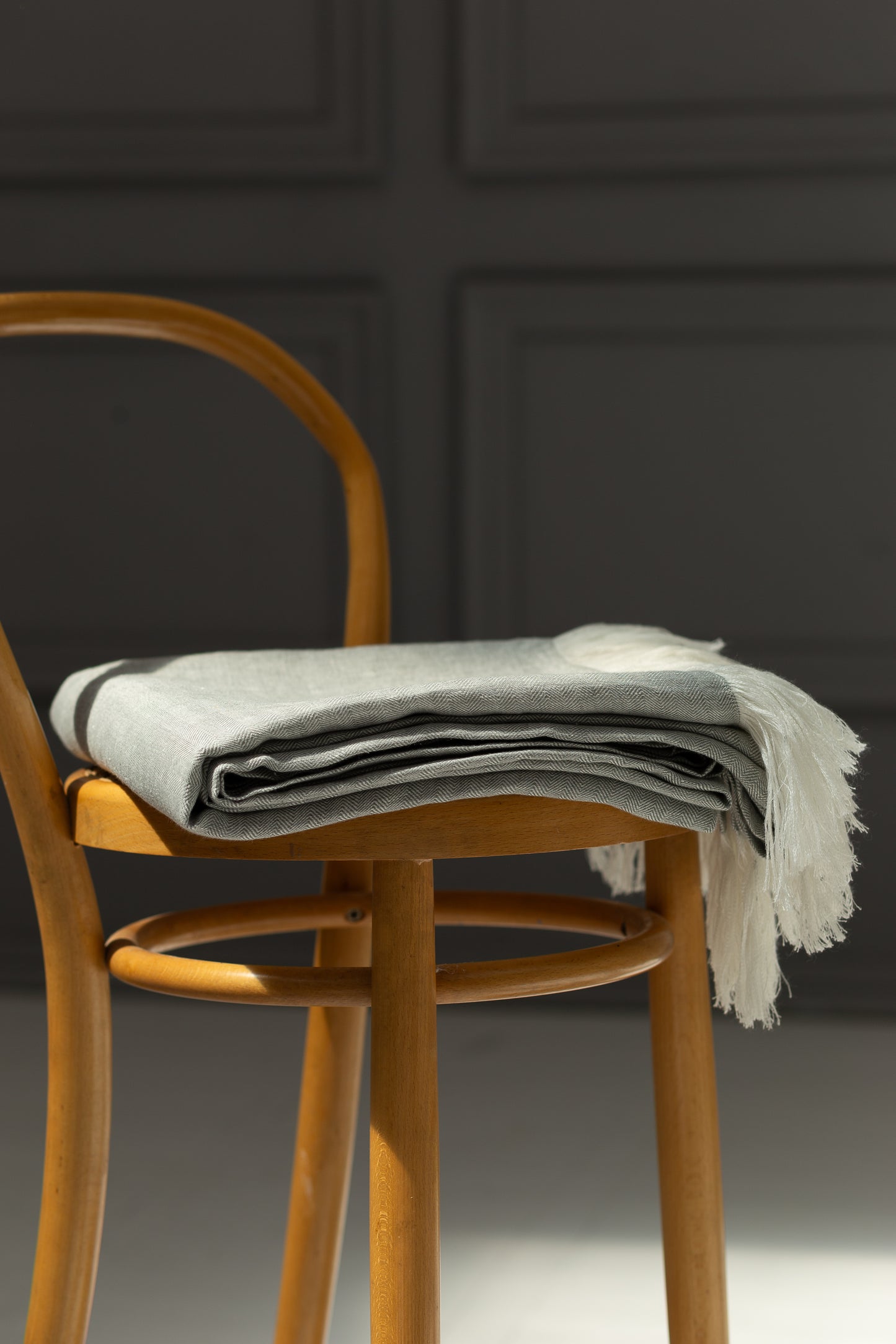 The Verde Linen Throw