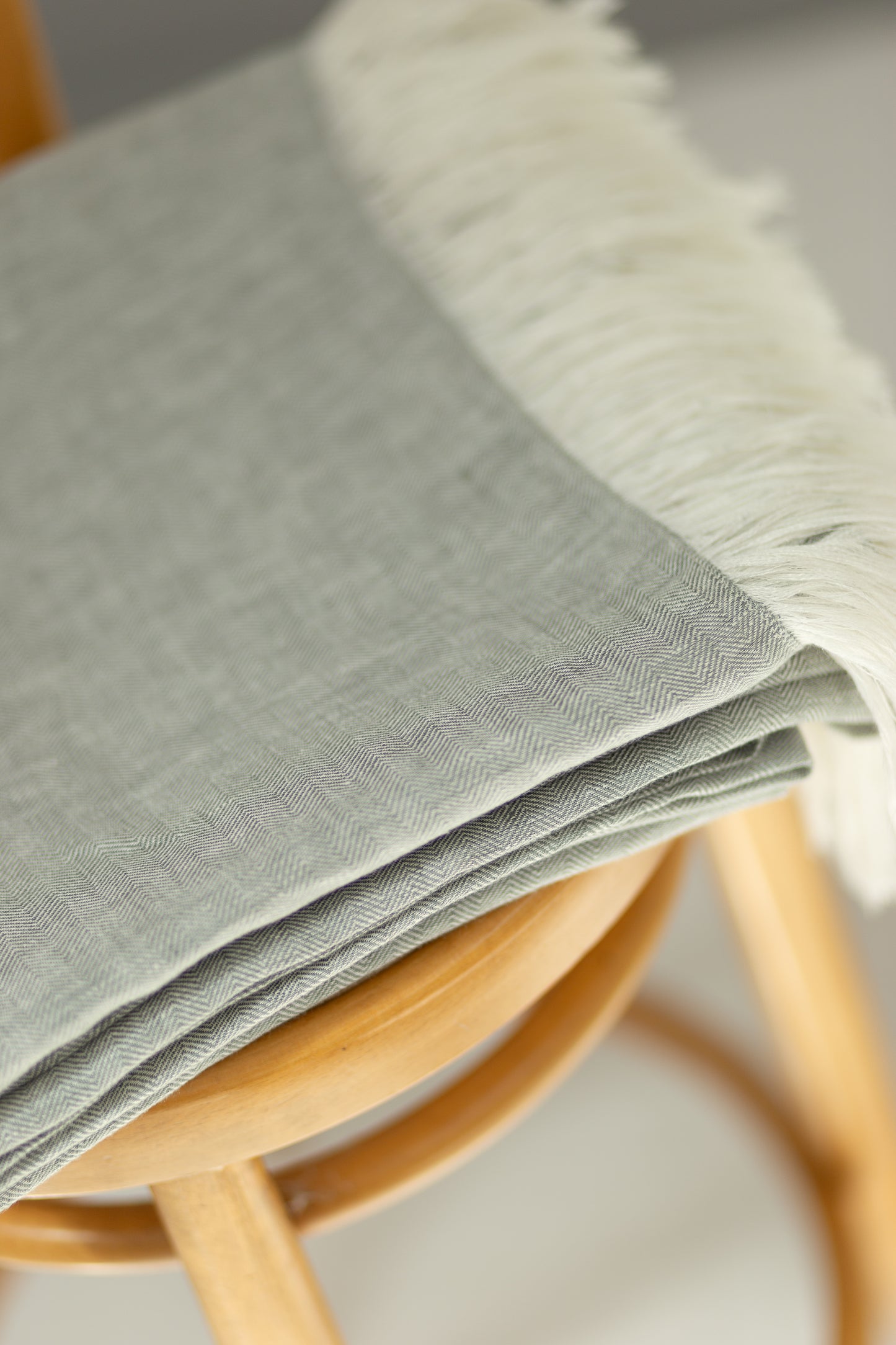 The Verde Linen Throw