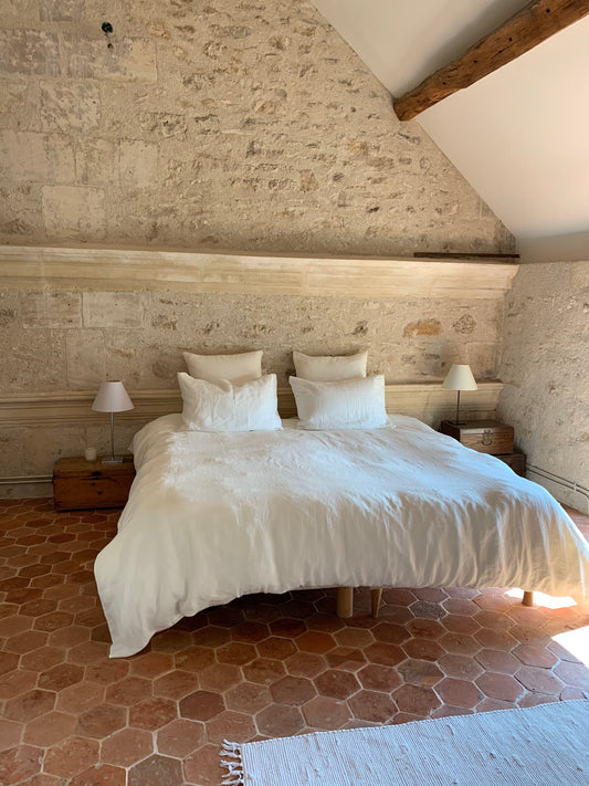 Super King | Custom Oversized King Linen Duvet Cover