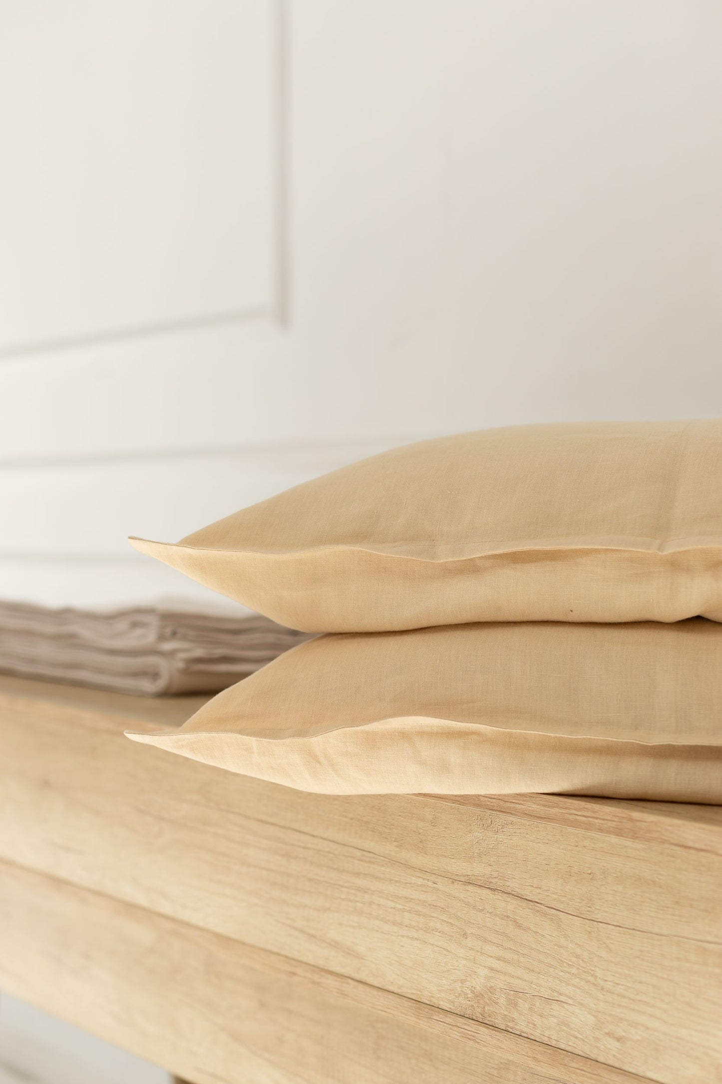 California King Linen Bedding | California Linen Sheets & Duvet Cover | Made in Canada